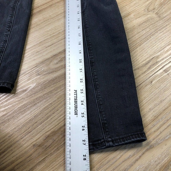 McGuire Denim Newton Skinny Jean Dark Wash Size 26 Distressed Torn Knee USA - Picture 7 of 9
